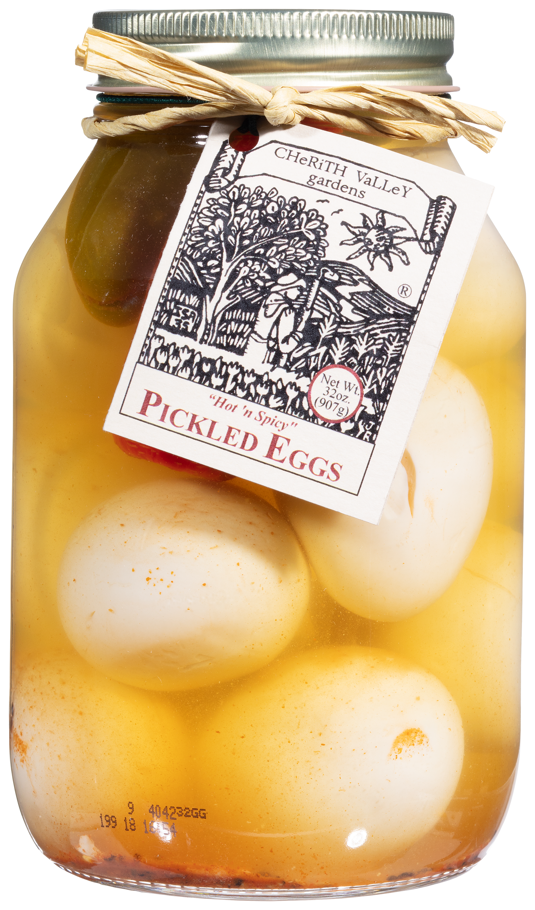 Cherith Valley Gardens Hot 'n Spicy Pickled Chicken Eggs Bass Pro Shops